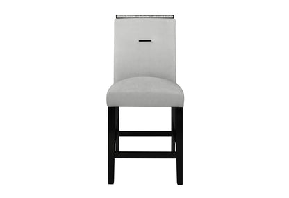 Monaco - Bar Stool - Gray / Black