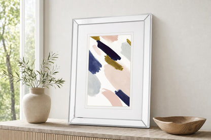 Brushmarks II By Victoria Borges - Beige
