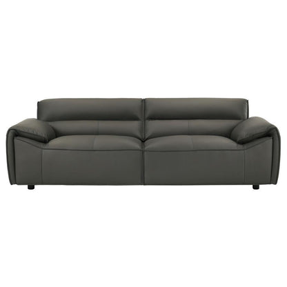 Buxton - Top Grain Leather Upholstered Sofa