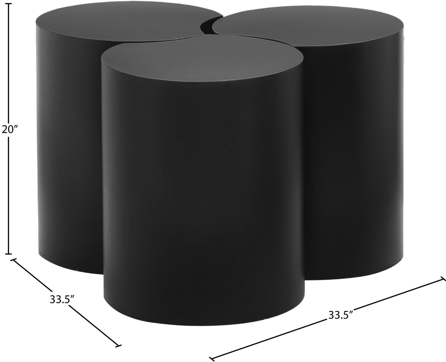 Dimple - 3 Piece Modular Coffee Table