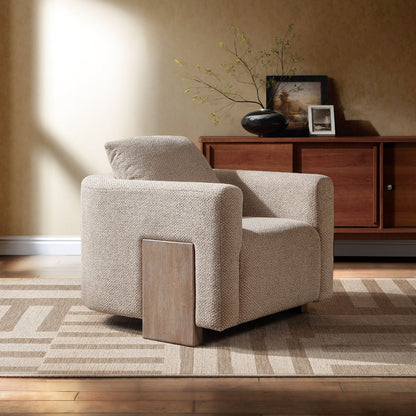 Tryne - Accent Chair - Latte