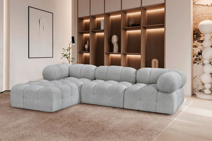 Ames - 4 Piece Fabric Modular Sectional