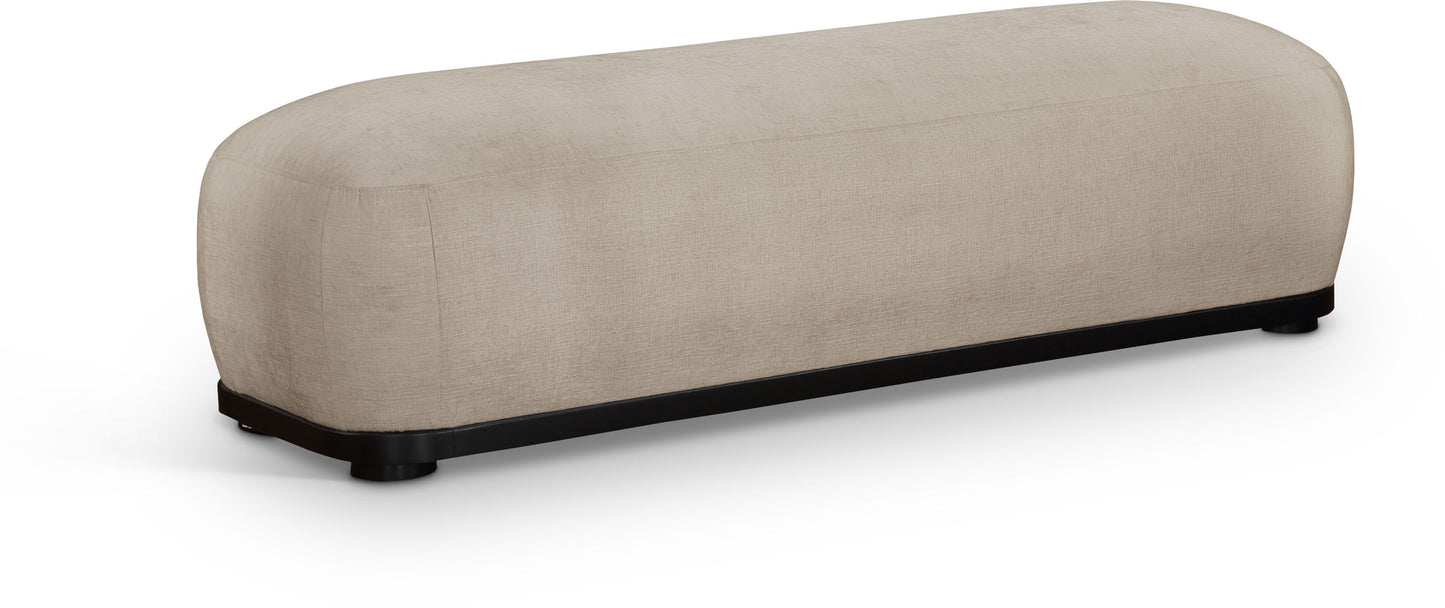 Calum - Bench - Black Frame