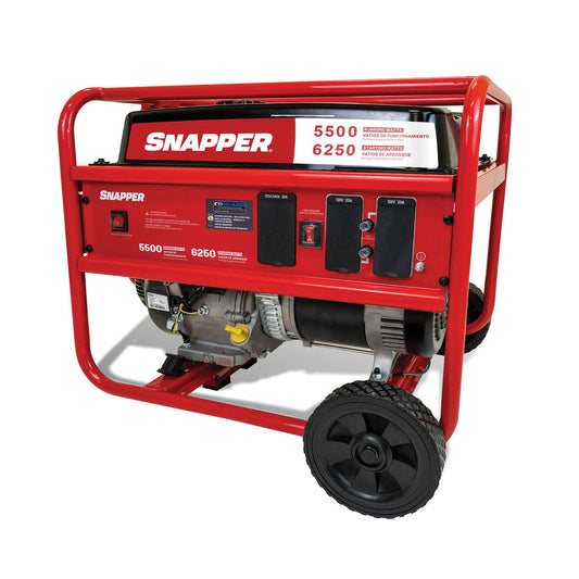 Snapper - 5500 Watt Generator With CO Guard - Red