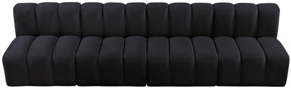 Arc - Velvet 4 Seats Modular Sofa