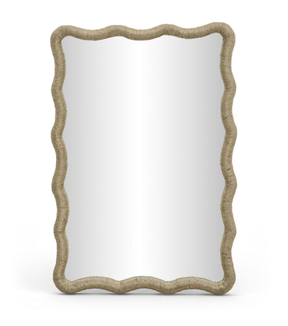 Meadow - Jute Rope Framed Mirror - Natural