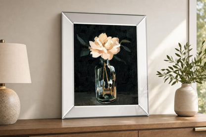 Dark Rose Arrangement I By Emma Caroline - Black